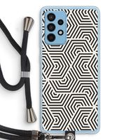 Magic pattern: Samsung Galaxy A52 Transparant Hoesje met koord