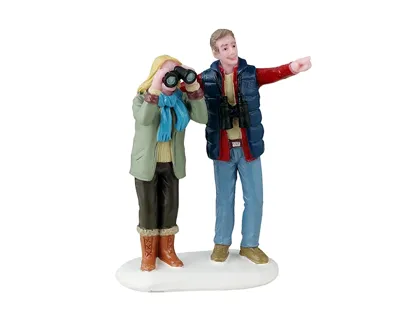 Lovebirds Lemax Vail Village Collection 2024