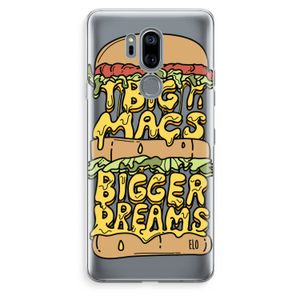 Big Macs Bigger Dreams: LG G7 Thinq Transparant Hoesje