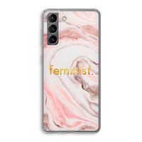 Feminist: Samsung Galaxy S21 Transparant Hoesje