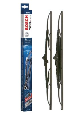 Bosch ruitenwissers Twin 500S - Lengte: 500/500 mm - set wisserbladen voorzijde 500S