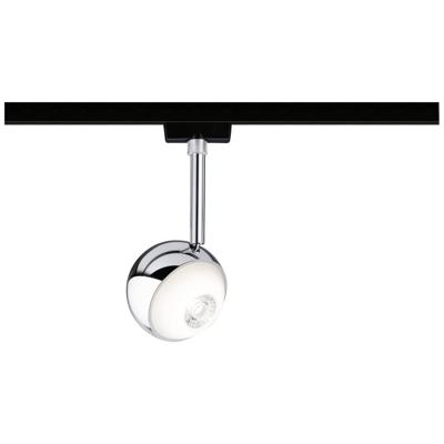 Paulmann Spot Capsule 230V-railsysteem lamp URail LED vast ingebouwd 6 W LED Zwart (mat), Chroom