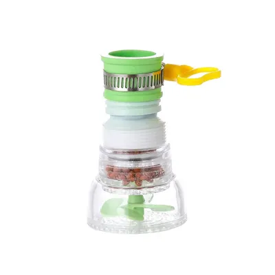 EcoStream 360 - Universele Waterbesparende Kraanbubbler met Rotatie Nozzle
