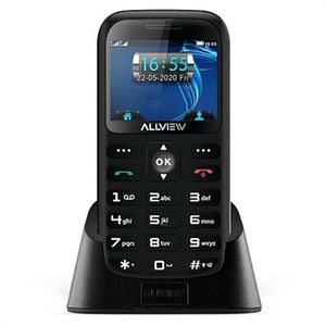 Allview D3 Senior Telefoon met SOS - 3G, Dual SIM - Zwart