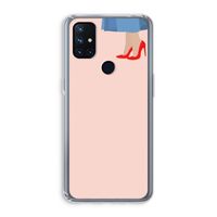 High heels: OnePlus Nord N10 5G Transparant Hoesje