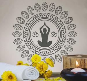 Muurdecoratie stickers Yoga mandala