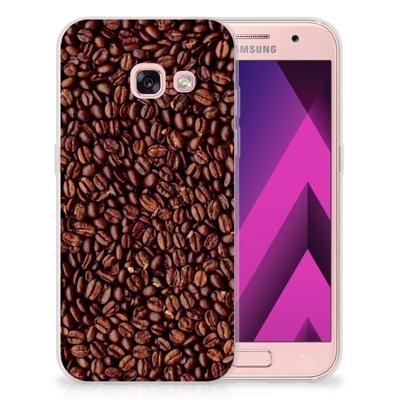 Samsung Galaxy A3 2017 | Siliconen Case | Koffiebonen