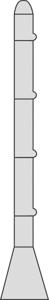 Dan-fender 600 Wantspanner Beschermer Lengte 540 Mm Default