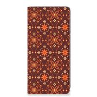 Samsung Galaxy A21s | Hoesje met Magneet | Batik Brown