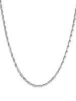 David Yurman collier Faceted Link - Argent