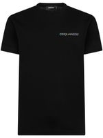 DSQUARED2 t-shirt en coton à logo imprimé - Noir