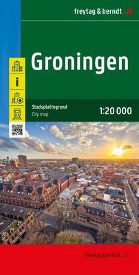 Stadsplattegrond F&B Groningen - Paperback (9783707921502)