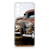 Samsung Galaxy M14 | Siliconen hoesje | met foto Vintage Auto