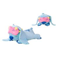 Disney Stitch knuffeldier liggend met slaapmasker - 40 cm