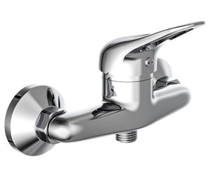 Schutte PORTO ééngreepsmengkraan douche | chroom
 77440