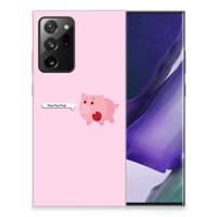 Samsung Galaxy Note20 Ultra Telefoonhoesje met Naam Pig Mud