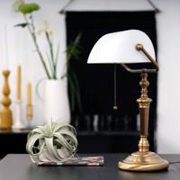Steinhauer TafellampAncilla 26cm bronsbruin - 6186BR