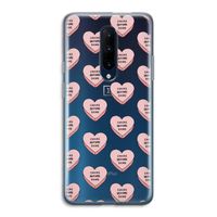 Chicks before dicks: OnePlus 7 Pro Transparant Hoesje