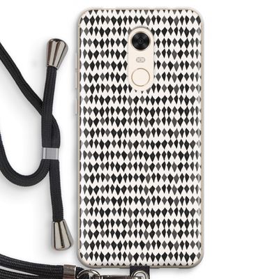 Crazy shapes: Xiaomi Redmi 5 Transparant Hoesje met koord