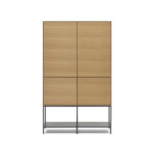 Kave Home Opbergkast Vedrana Eiken, 160 x 98cm - Bruin