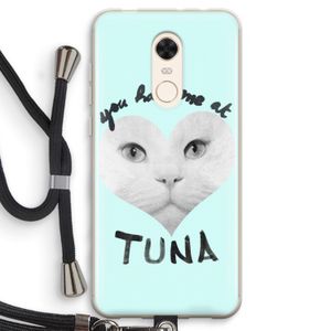 You had me at tuna: Xiaomi Redmi 5 Transparant Hoesje met koord