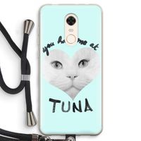 You had me at tuna: Xiaomi Redmi 5 Transparant Hoesje met koord