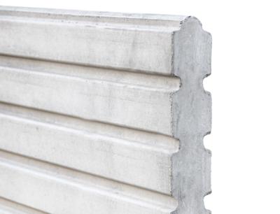 Berton motiefplaat Deens rabat wit/grijs 184 cm Tuindeco - Tuindeco