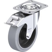 Blickle LE-POEV 125R-FI-SG Zwenkwiel met rem Wieldiameter: 125 mm Draagvermogen (max.): 150 kg 1 stuk(s)