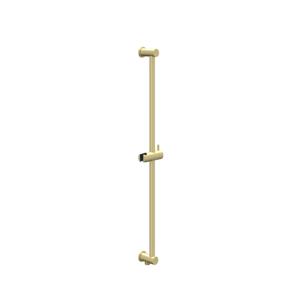 Glijstang IVY 80 cm Met Geintegreerde Wateruitlaat Geborsteld Mat Goud PVD