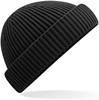 Beechfield CB383R Harbour Beanie - Black - One Size