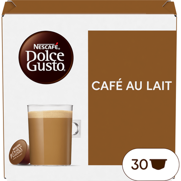 NESCAFÉ Dolce Gusto, Koffiecapsules Cafe au Lait, 30 cups, 300 gr bij Jumbo