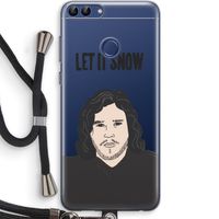 Let It Snow: Huawei P Smart (2018) Transparant Hoesje met koord