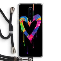 Melts My Heart: OnePlus 8 Transparant Hoesje met koord