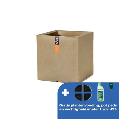 Pot vk smooth nl 30x30x30cm beige