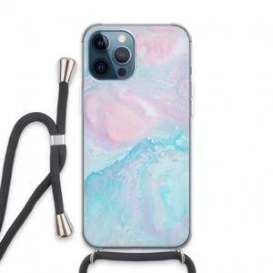 Fantasie pastel: iPhone 13 Pro Max Transparant Hoesje met koord