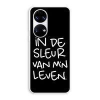 De Sleur: Huawei P50 Transparant Hoesje De Sleur: Huawei P50 Transparant Hoesje