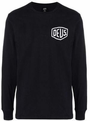 Deus Ex Machina t-shirt Venice à manches longues - Noir