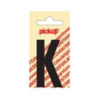 Deco letter k nobel zwart 60 mm Pickup - Pickup