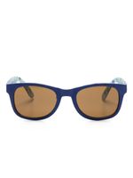 Molo lunettes de soleil carrées à graphique imprimé - Bleu - thumbnail