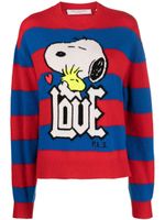 Philosophy Di Lorenzo Serafini pull Snoopy Love en maille intarsia - Bleu - thumbnail