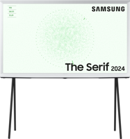 Samsung The Serif 55" Cloud White QLED 4K 2024 - thumbnail