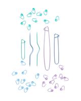 HEMA Steekmarkeerders en steekhouders set