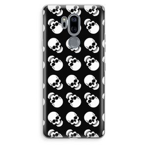 Musketon Skulls: LG G7 Thinq Transparant Hoesje