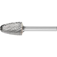 PFERD TOOLS 21000080 Freesstift Ronde boog Lengte 65 mm Afmeting, Ø 16 mm Werklengte 25 mm Schachtdiameter 6 mm