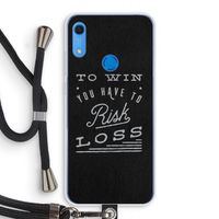 Risk loss: Huawei Y6s Transparant Hoesje met koord
