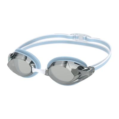Speedo vanquisher 3.0 mirror zwembril blauw/grijs dames