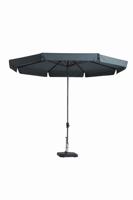 Madison Syros luxe parasol 350 cm rond Antraciet - thumbnail