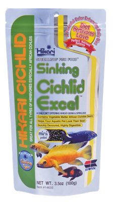 Hikari Cichlid Excel sinking mini - 100 gram