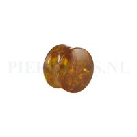 Plug acryl barnsteen 19 mm 19 mm