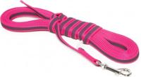 Lange lijn hond - Antislip - 14mm x 5m - Roze